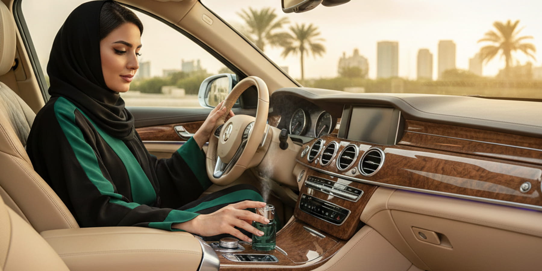 Drive in Luxury: Why the 150ml Smart Car Perfume Diffuser is the UAE's Must-Have Car Accessory