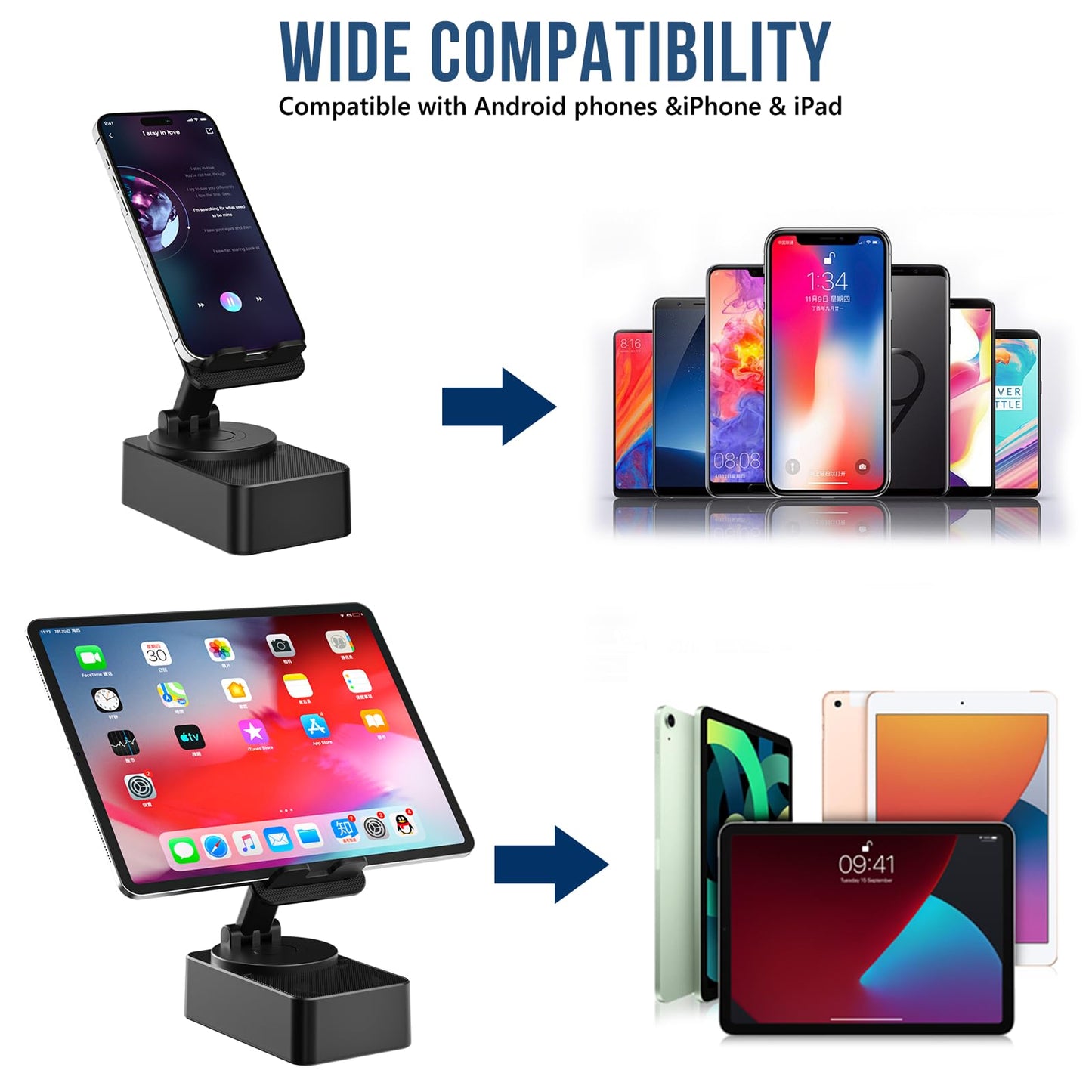 Mobile Holder With Speaker