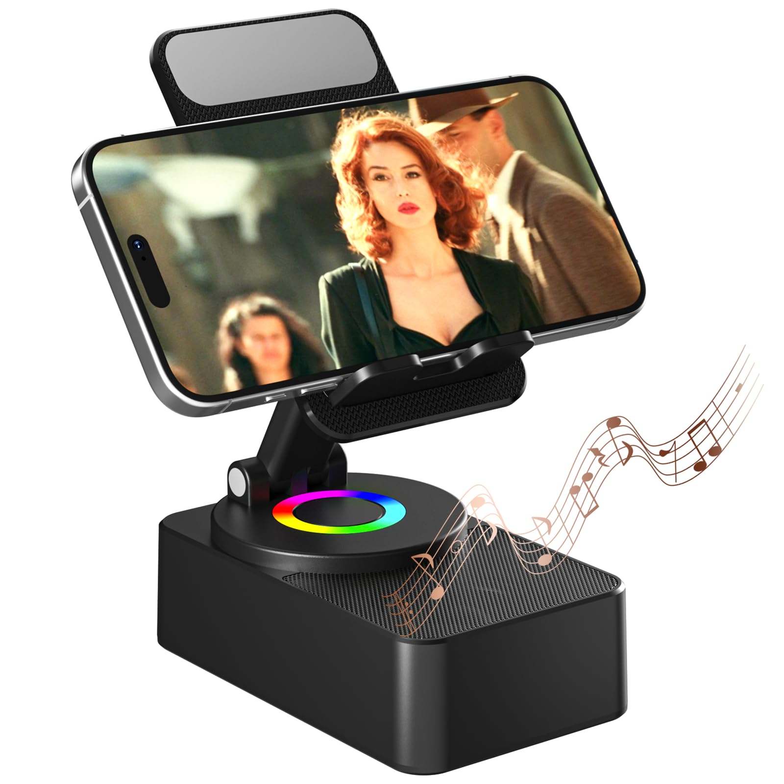 Mobile Holder With Speaker