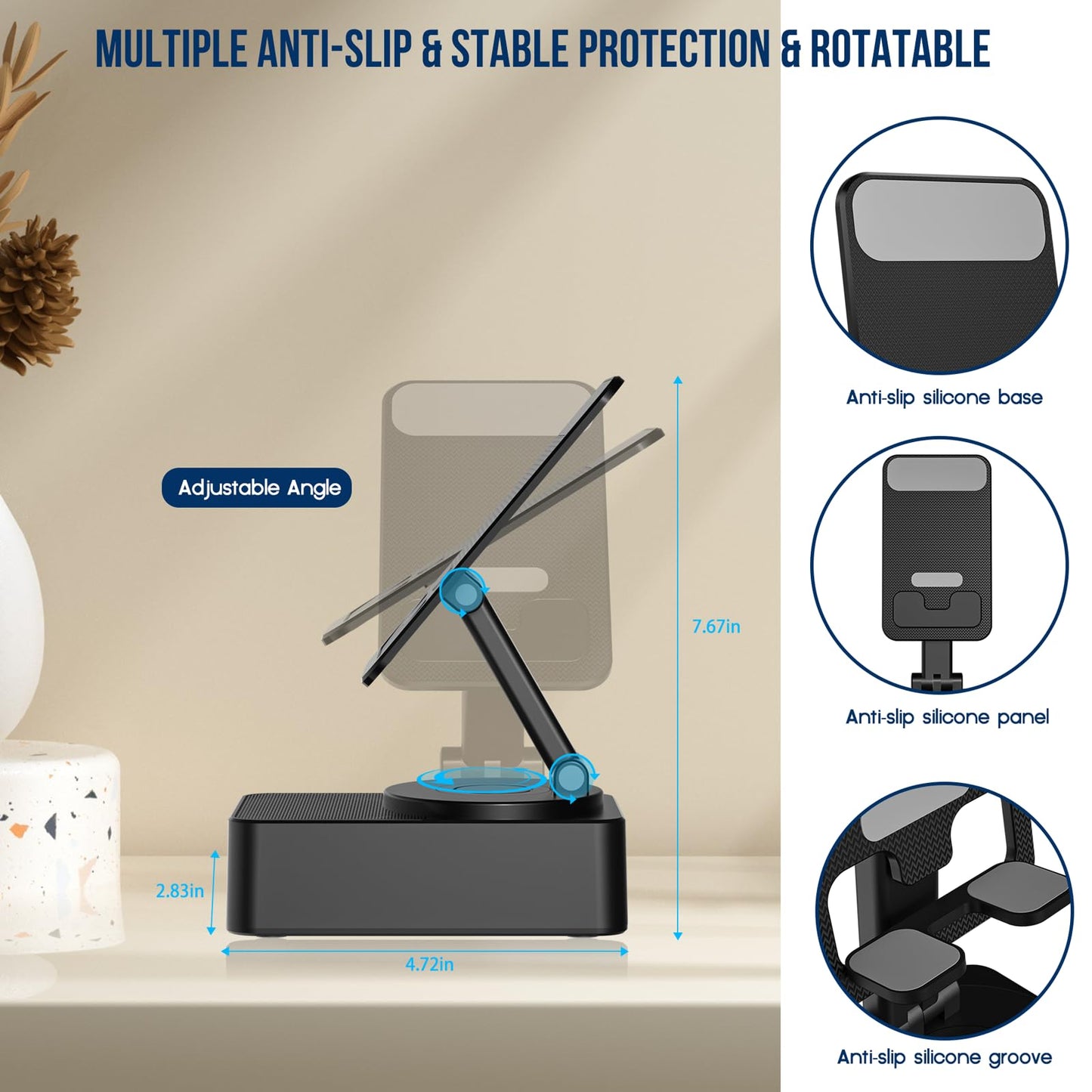 Mobile Holder With Speaker