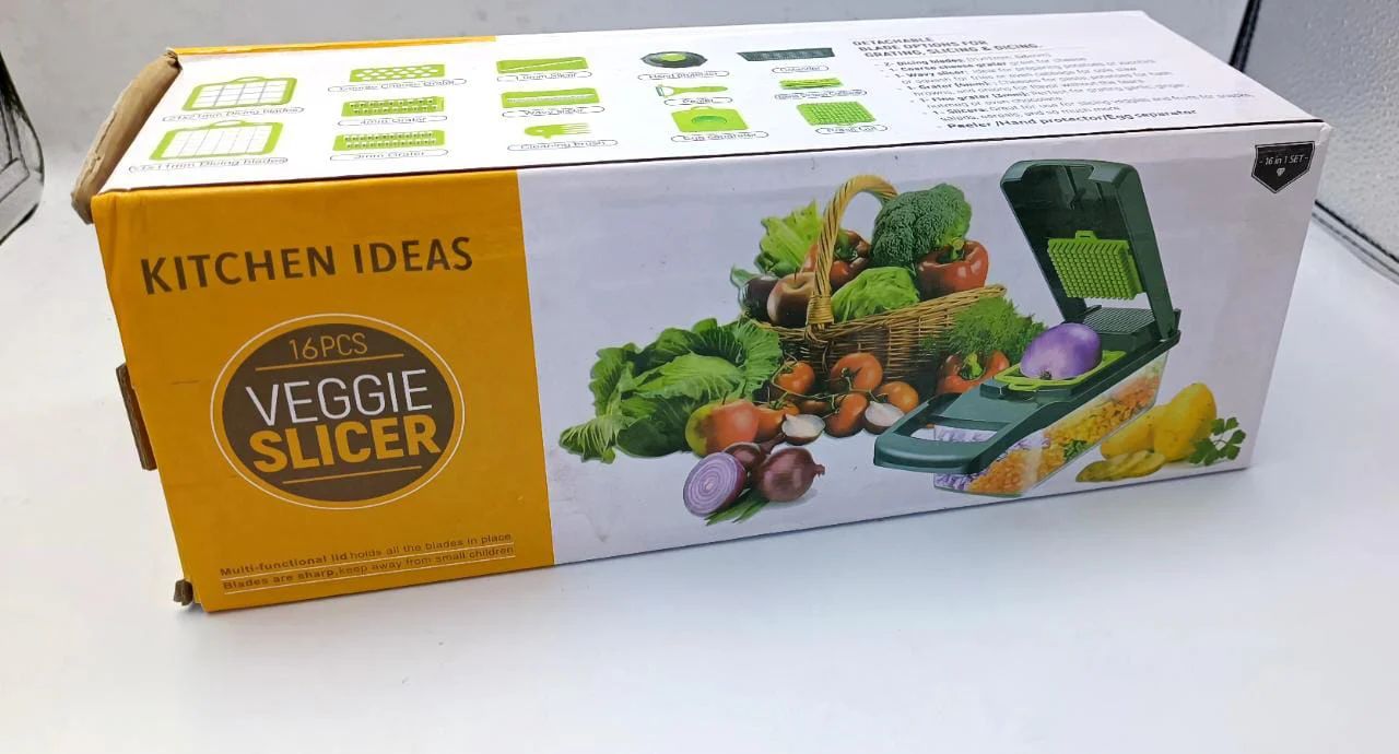 Multi-Blade Vegetable Cutter Chopper and Slicer